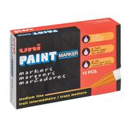 Uni-Paint Permanent Marker, Medium Bullet Tip, Orange 63607